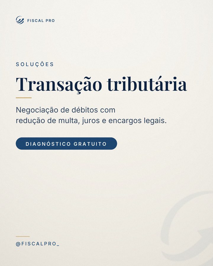 Transação tributária